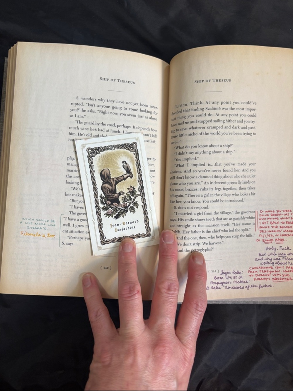 S. By J.J. Abrams & Doug Dorst - First Edition Hardcover - Picture 10 of 11
